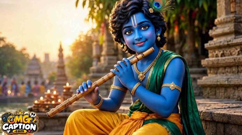 Krishna Captions for Janmashtami Instagram Posts