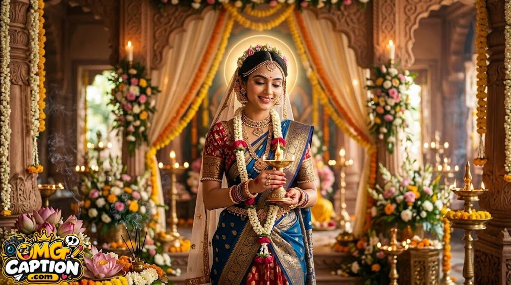 Aesthetic Radha Ashtami Captions