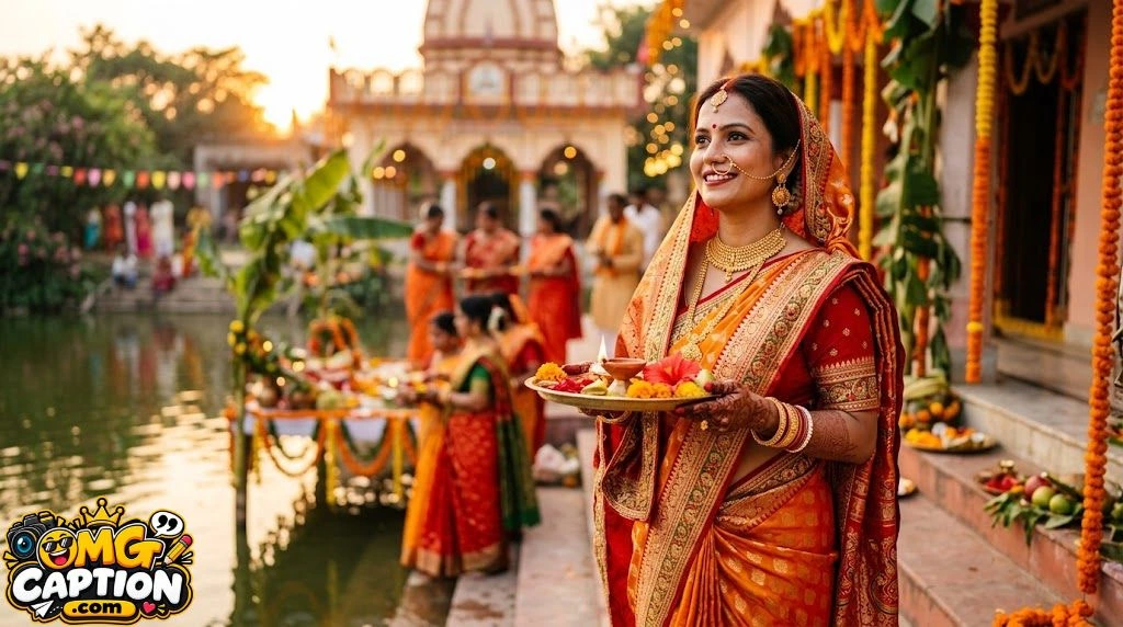 Beautiful Jitiya Vrat Captions for Traditional Outfits