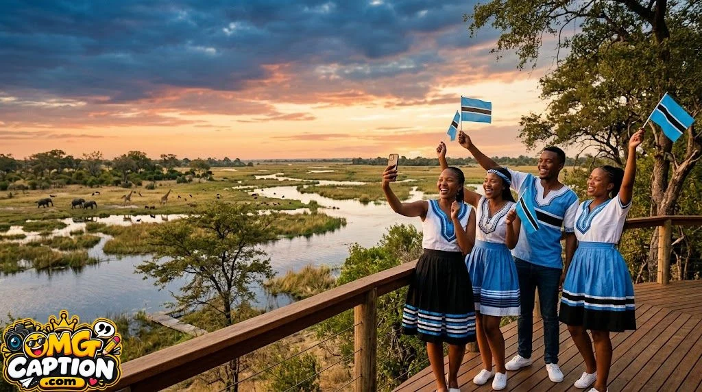 Botswana Day Captions for Instagram Stories and Status Updates