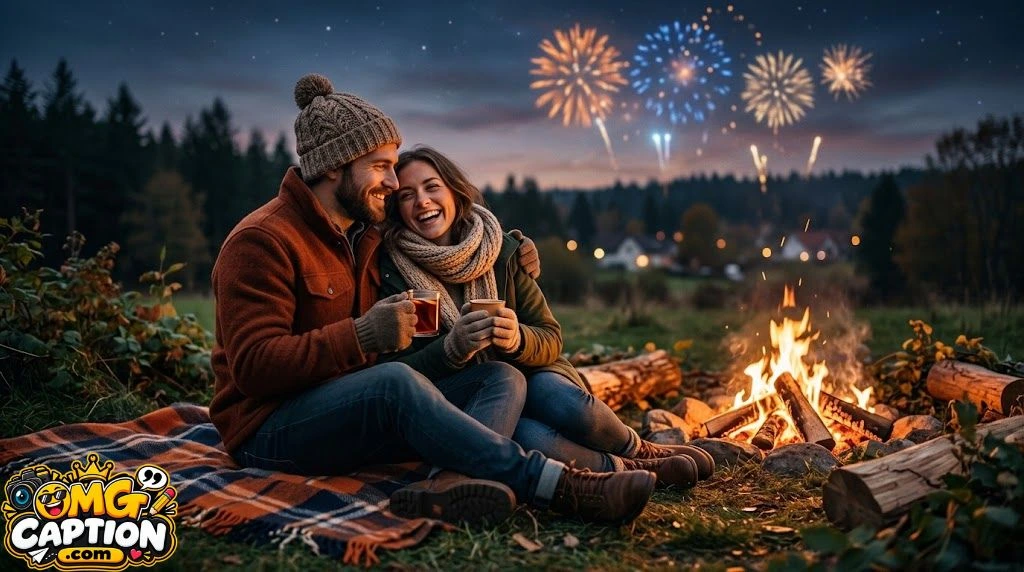 Cozy Guy Fawkes Night Captions