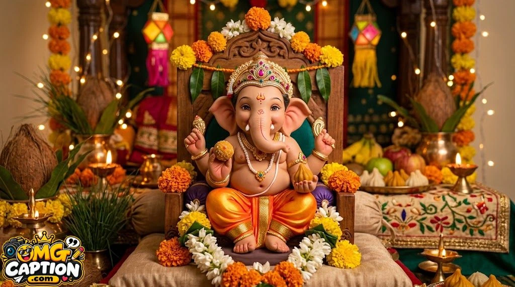 Cute Ganesh Chaturthi Status