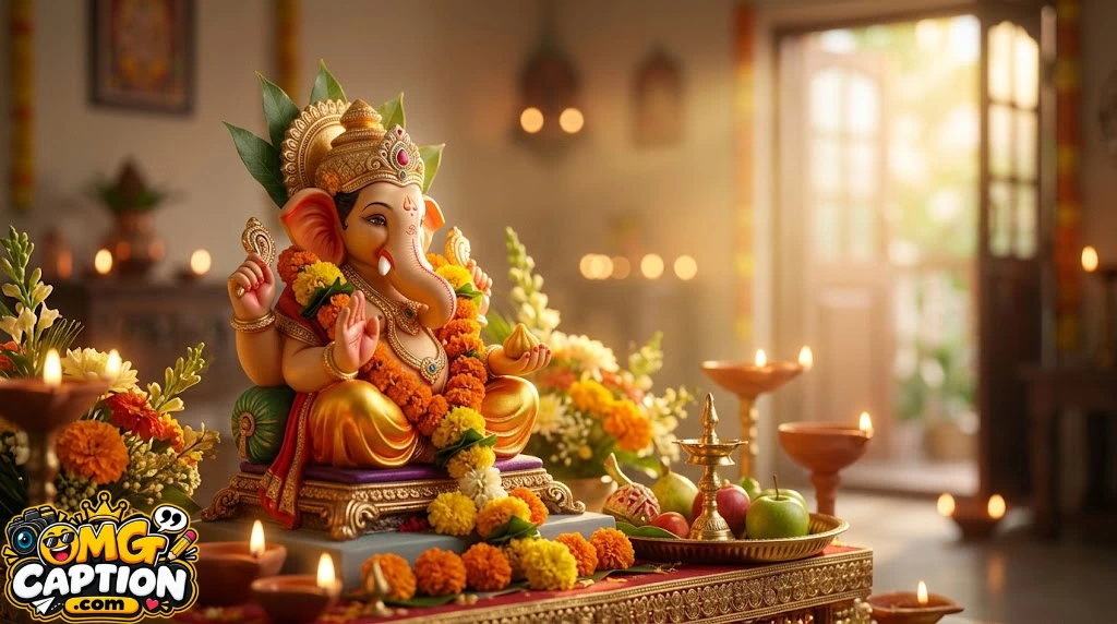 Ganesh Chaturthi Captions About New Beginnings and Hope