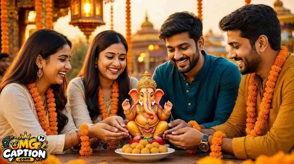Ganesh Chaturthi Captions for Friends