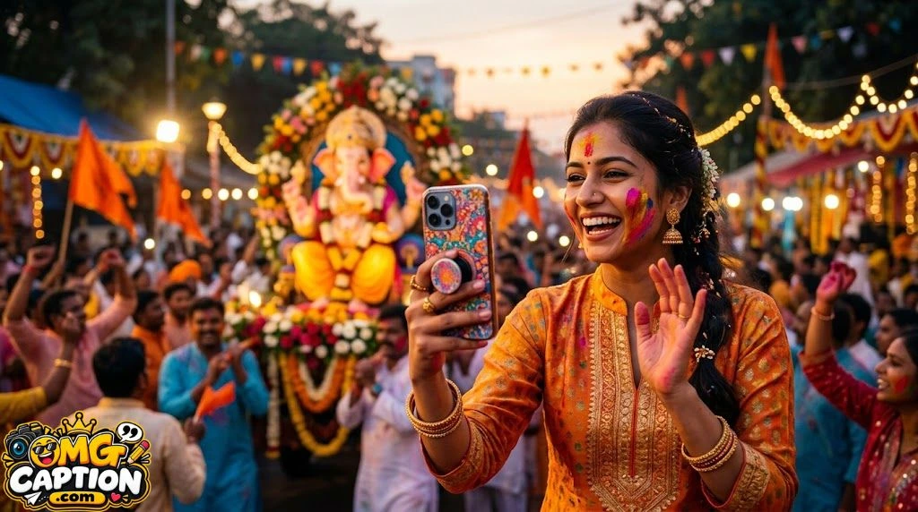 Ganesh Chaturthi TikTok Captions: 200+ Festive, Devotional & Trending Ideas