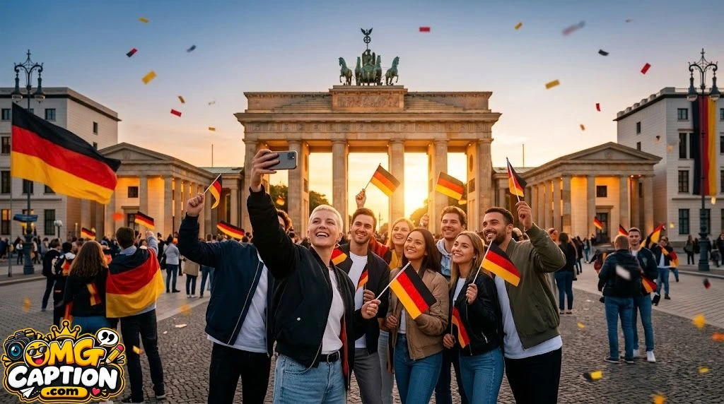 German Unity Day Captions for Instagram