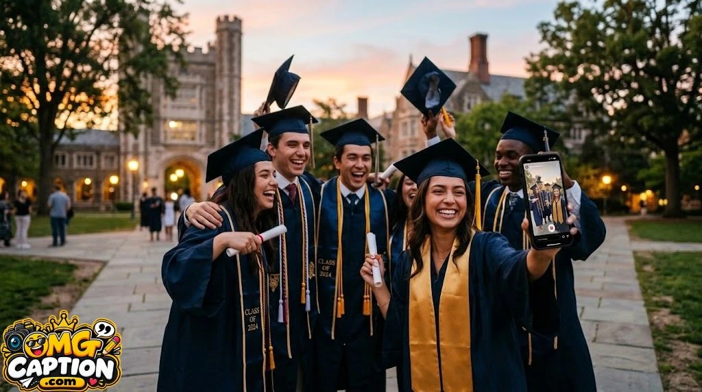 Graduation Reels and Photo Dump Captions