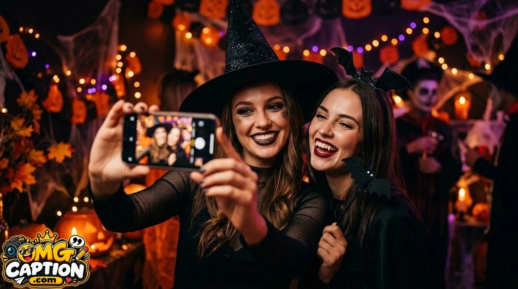 Halloween Selfie Captions for Instagram