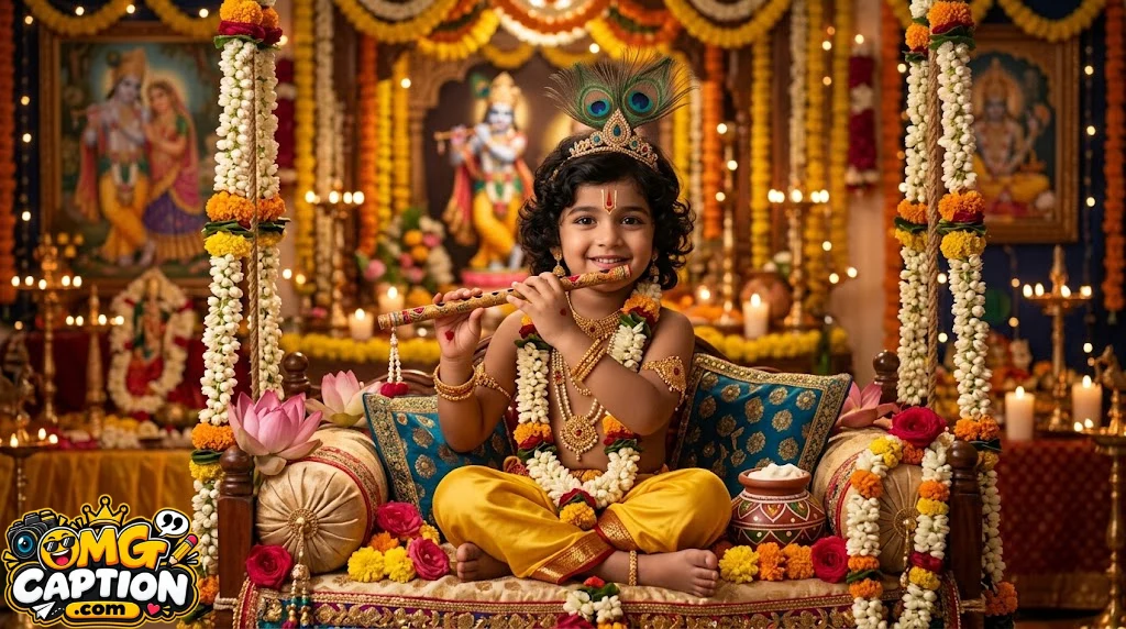 Krishna Janmashtami Captions
