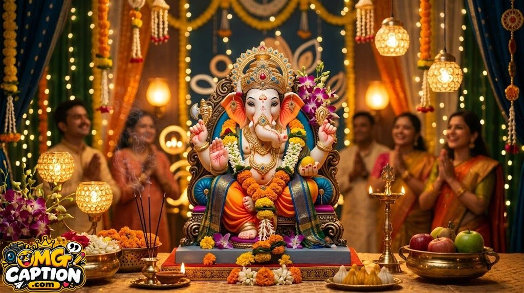 Modern Ganesh Chaturthi Status