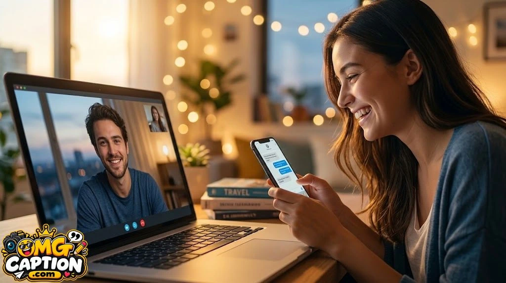 National Boyfriend Day Captions for a Long-Distance Relationship