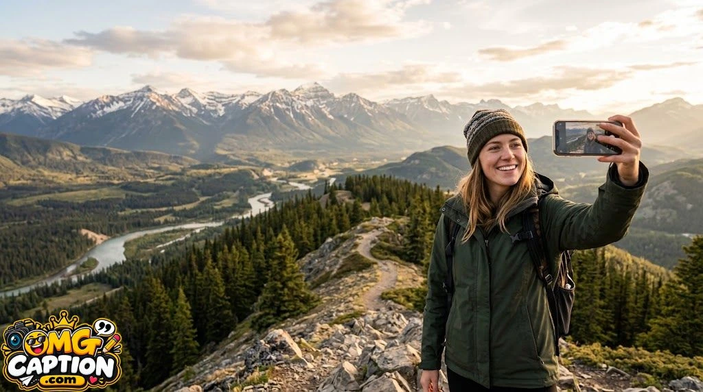 Nature Captions for Selfies and Photos