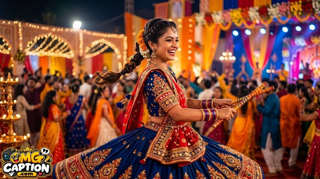 Navratri Captions for Reels and TikTok