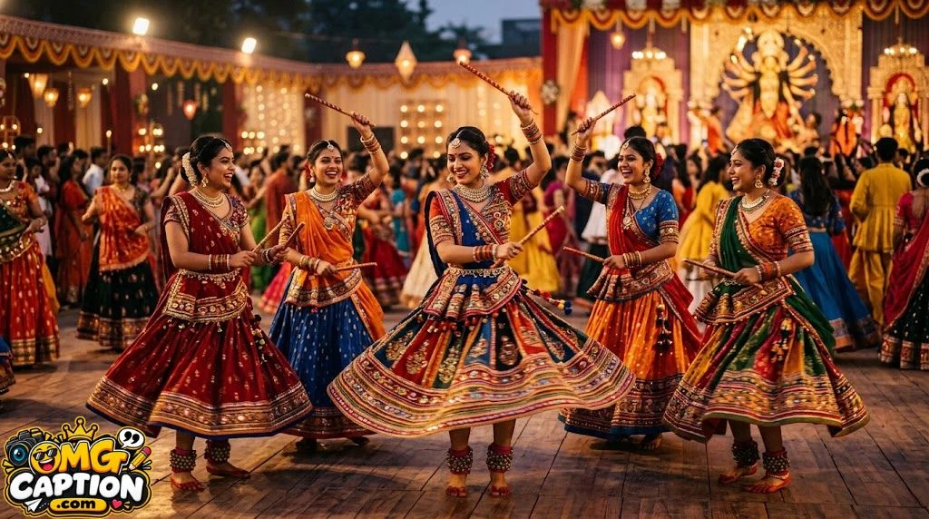 200+ Navratri Captions for Instagram, TikTok & Facebook
