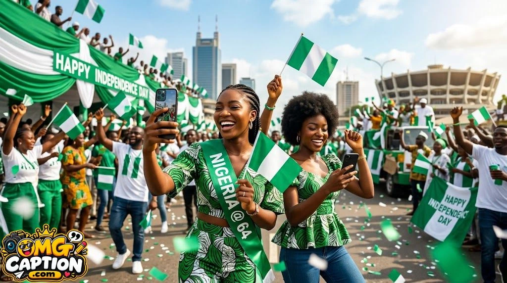 Nigeria Independence Day Reels and Photo Dump Captions