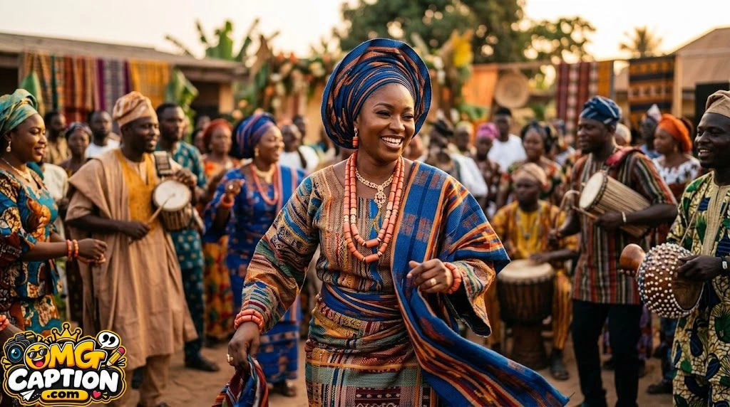 Nigerian Culture and Heritage Captions