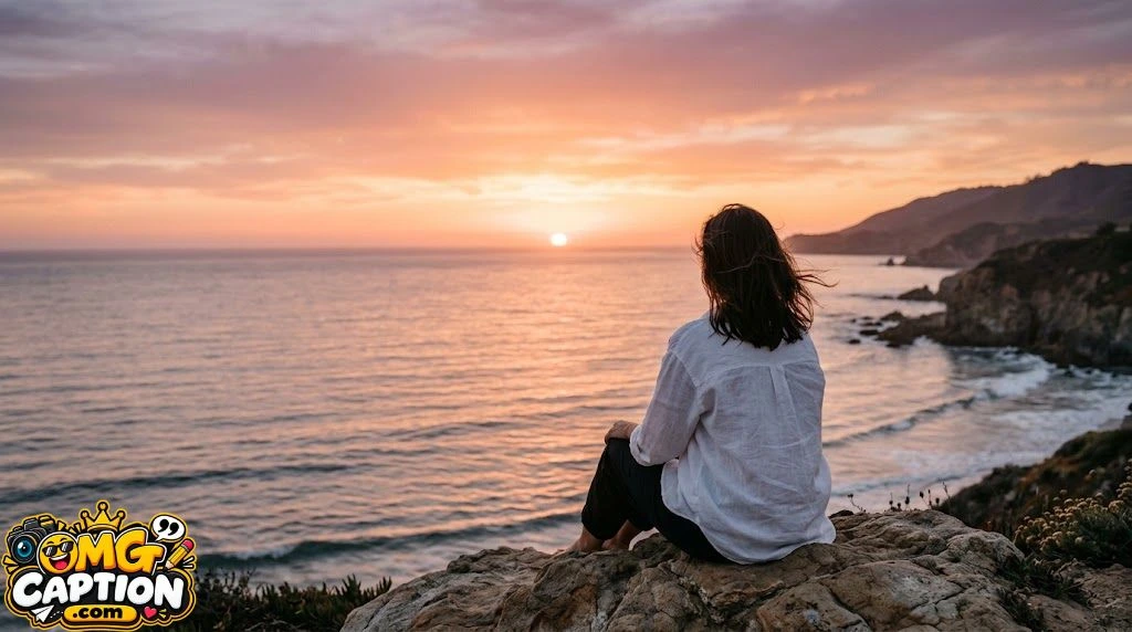 Peaceful Sunset Captions for Instagram