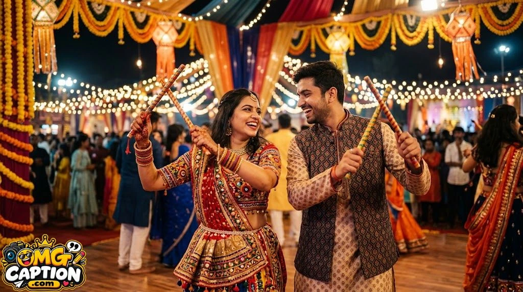 Romantic Navratri Captions