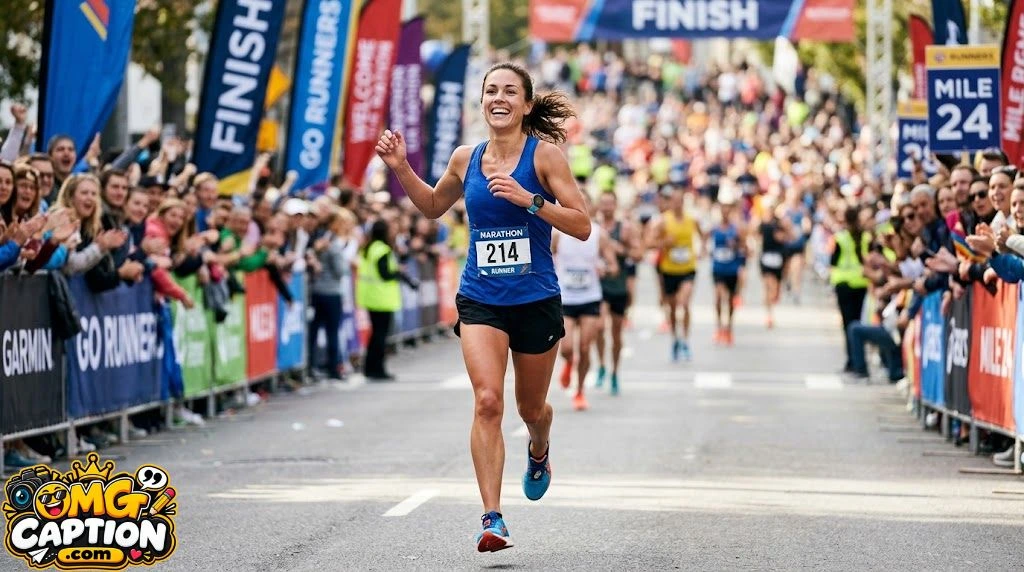 Running and Race Day Captions