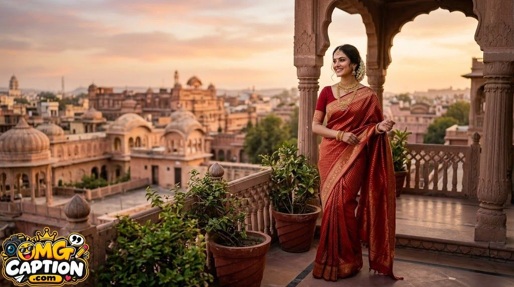 Saree Look Captions for Instagram: 200+ Stylish, Classy & Beautiful Captions