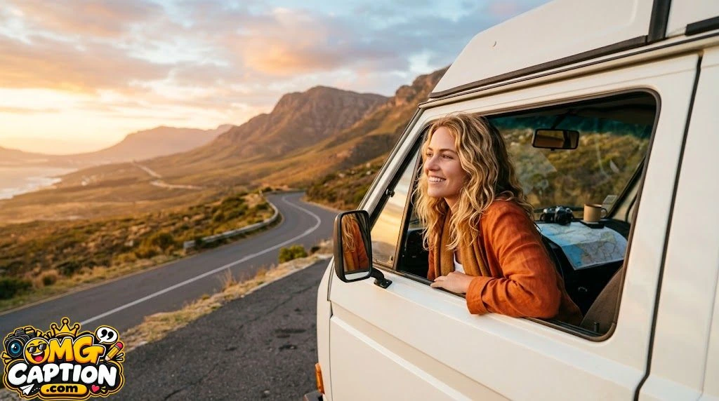 Solo Road Trip Captions