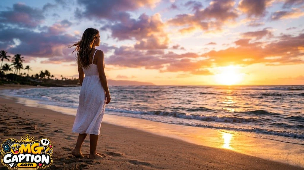 Sunset Captions for Instagram