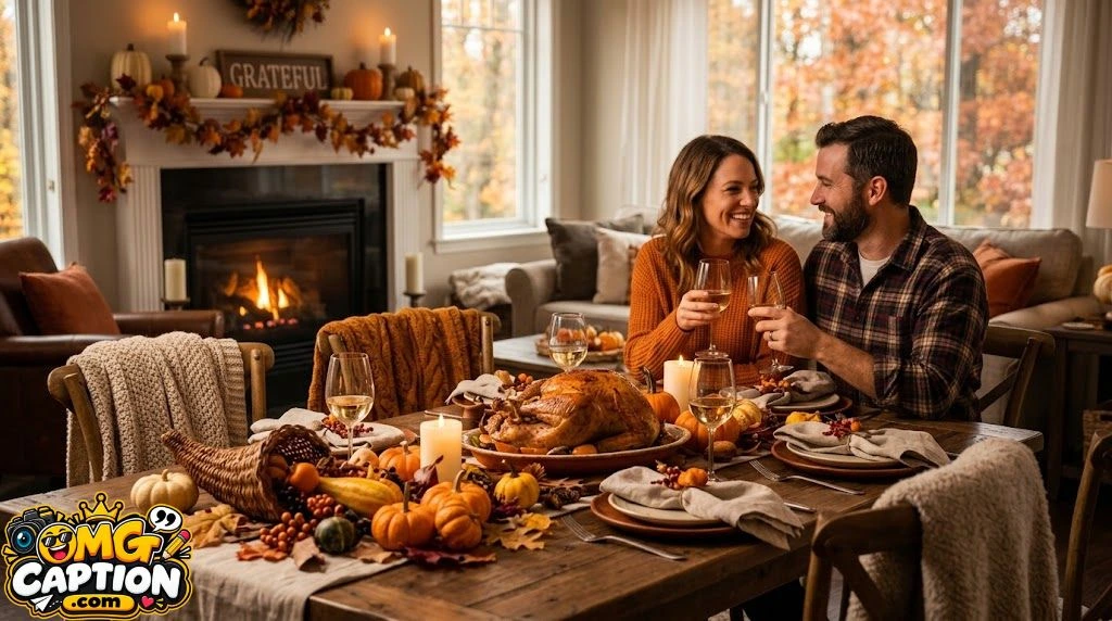 Cozy Fall & Autumn Thanksgiving Captions