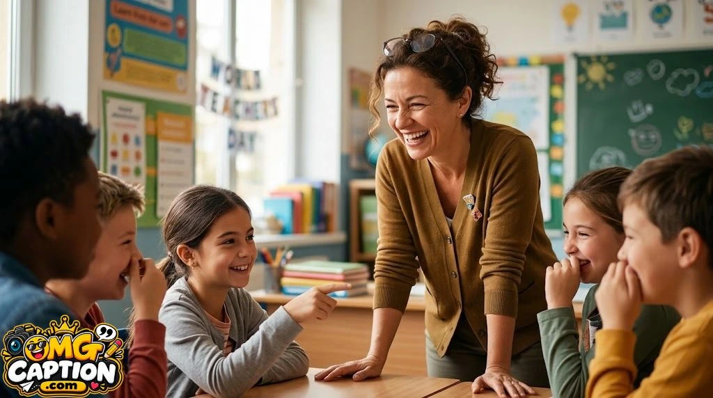 Funny World Teachers' Day Captions